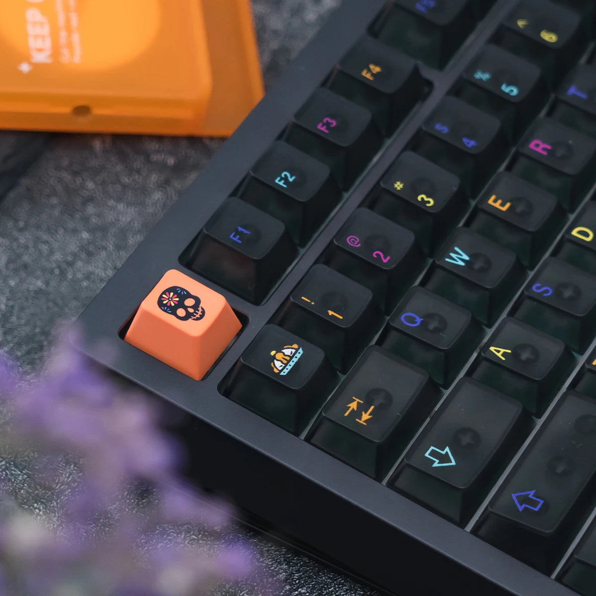 Underground World Fog-Thunder Keycap  136 keys Keycaps Set Cherry Profile Keycaps Gateron Mx Switches Mechanical Gaming Keyboard